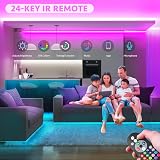 Mexllex 10M RGB LED Strip Lights App Control Music Sync Remote view 5