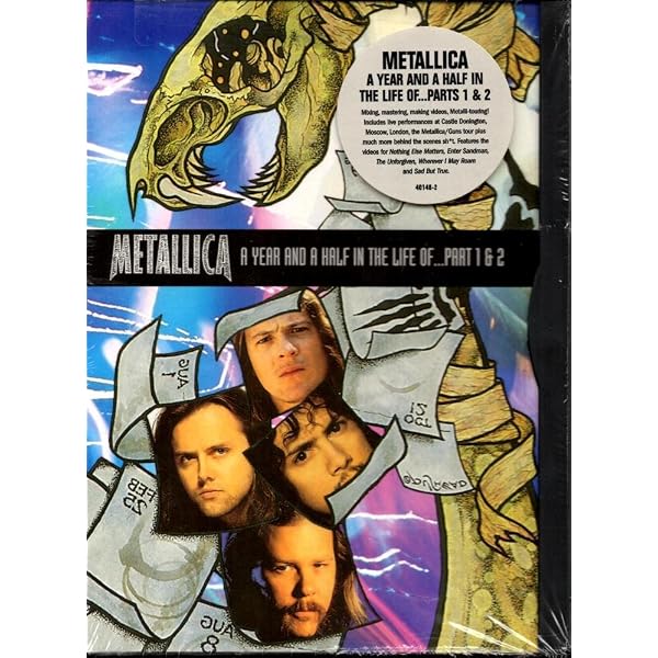 Amazon.com: Cliff 'Em All! [DVD] : James Hetfield, Kirk Hammett