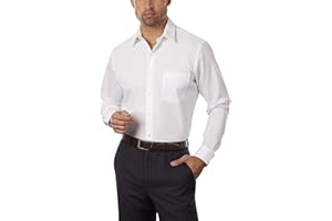 Van Heusen Men's Dress Shirt Fitted Poplin Solid