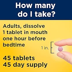 Nature Made Fast Dissolve Melatonin 10mg, Maximum