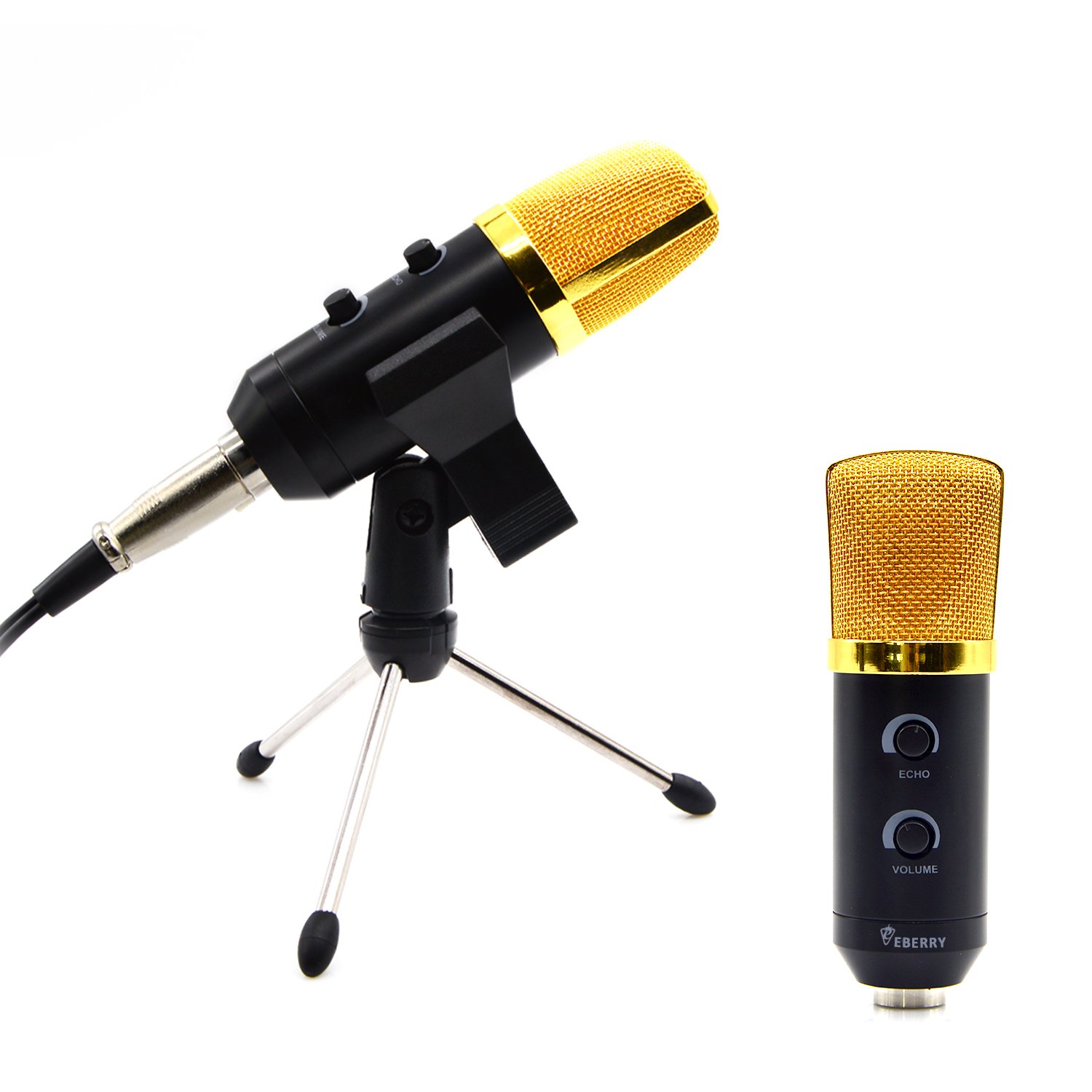 eBerry Professional Large Diaphragm Studio Broadcasting & Recording Vocal Condenser Microphone