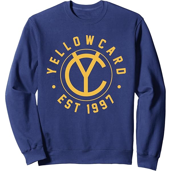 Amazon.com: Yellowcard Yellow Logo T-Shirt, Men's Unisex-Adults