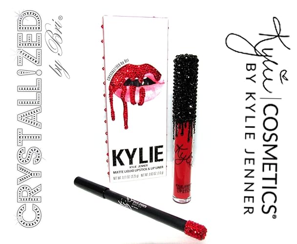 Amazoncom Swarovski Crystallized Velvet Liquid Lipstick Lip Kit