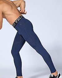 MACHLAB Men's Moisture Wicking Compression Pants