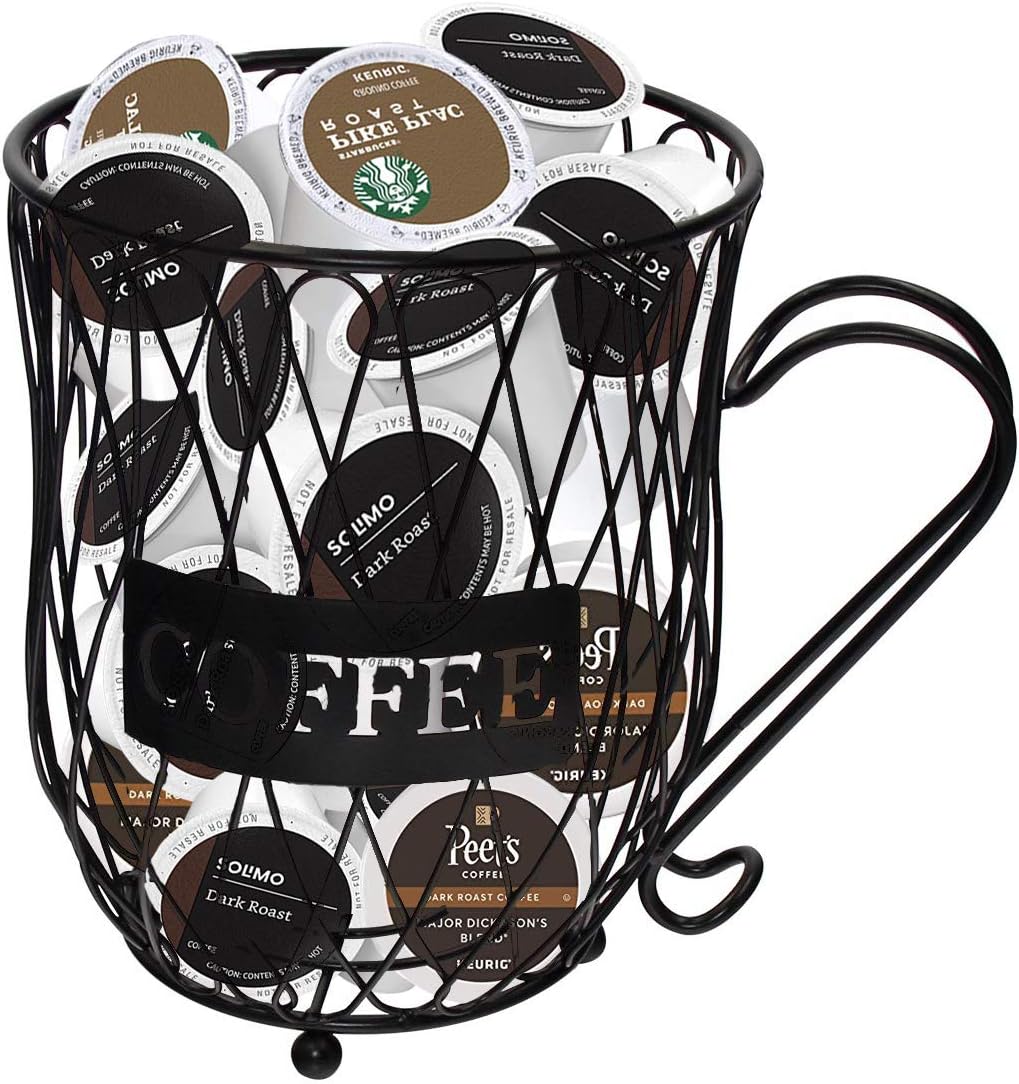 Coffee Pod Holder and Organizer Mug,Cup Keeper Coffee Espresso Pod