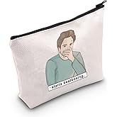 MEIKIUP Movie Inspired Gift Edward Inspired Makeup Bag Edward Cullen Gift Starts Beatboxing Cosmetic Bag Movie Fans Gift (Beatboxing Bag)