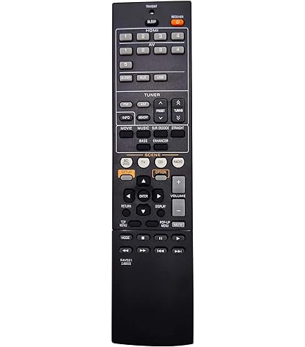 Amazon.com: Yamaha RAV521 Audio Receiver Remote Control for HTR