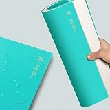 EMSHOI A4 Notebook 300 Pages 150 Sheets 100gsm Waterproof Softcover LightBlue view 4