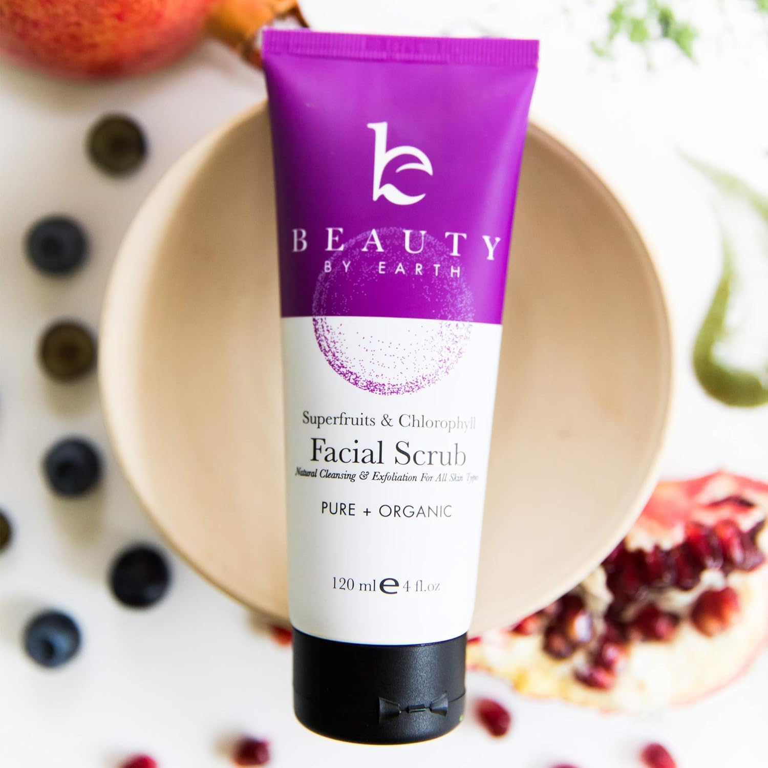 organic exfoliating face wash