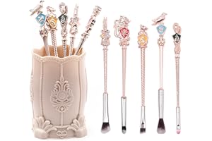 LENDOO 【2 Color Options】Harry Makeup Brushes Set for Women, Potter Makeup Gift Set, Magic Eye Shadow Eyeliner Blending Lip Brush - Brushes Holder Pot Not Included