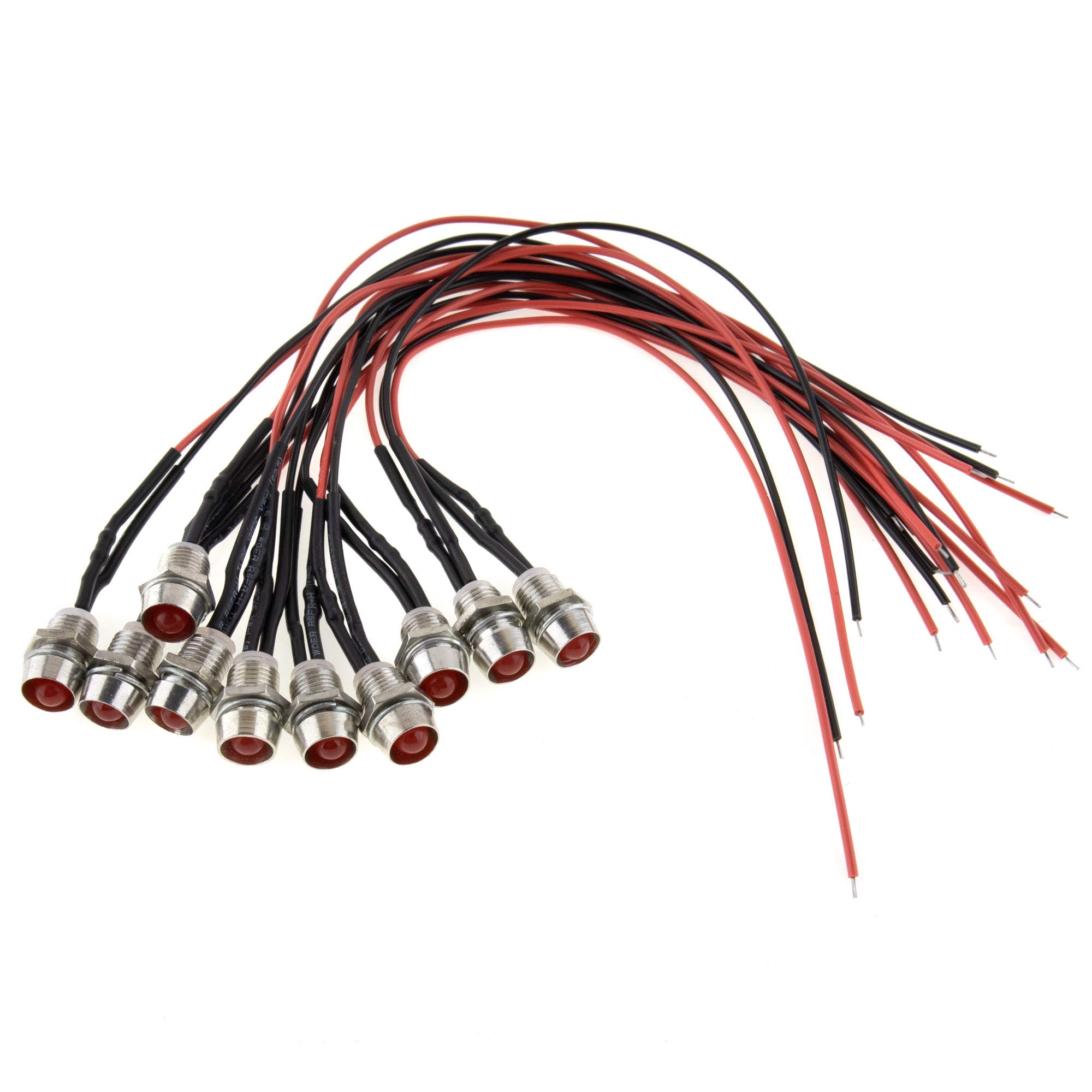 Screw LED - 5 V - red Light Point, Starry Sky screwable
