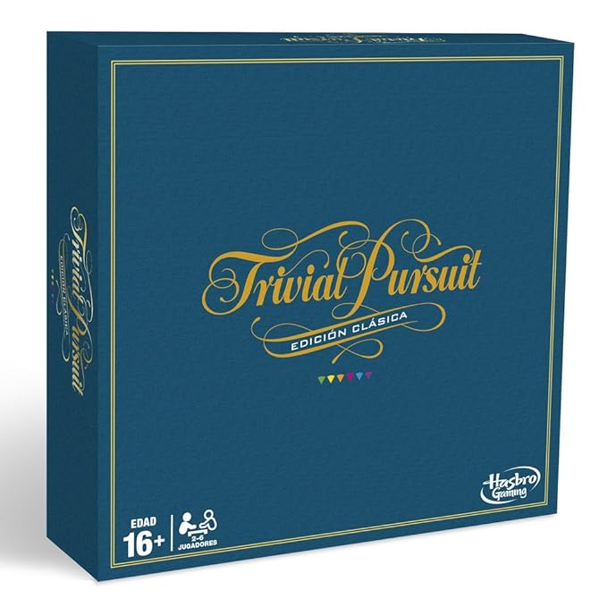 Hasbro Gaming C1940105 – Trivial Pursuit, klassische Edition (spanische Version)