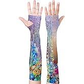 KIEMTR Gardening Sleeves,Sun Protection Arm Cooling Sleeves for Gardening,Thorn Proof Sleeves to Cover Arms for Women Men