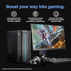 Lenovo 2023 IdeaCentre 5i Gaming Desktop PC, 12th