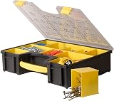 STANLEY Pro Toolbox Deep Storage Organiser Clear Lid 8 Removable Compartments view 7