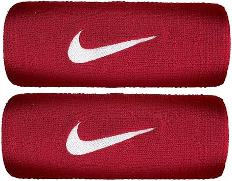 Amazon ナイキ Dri Fit Doblewide リストバンド レッド Nike ナイキ スポーツ アウトドア