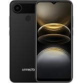 Unnecto Eco One, Unlocked Android Phone, 2026, US Warranty, 64GB, Black | Dual SIM, Smartphone, Android 16, 4000mAh, 6.52" HD+ Display, 1.8GHz Octa Core, 14GB RAM, 50MP Camera, Fingerprint, with Case