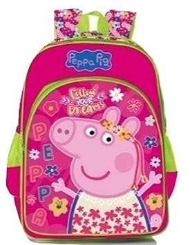 Viacom18 Pink School Backpack (MBE-PP0107)