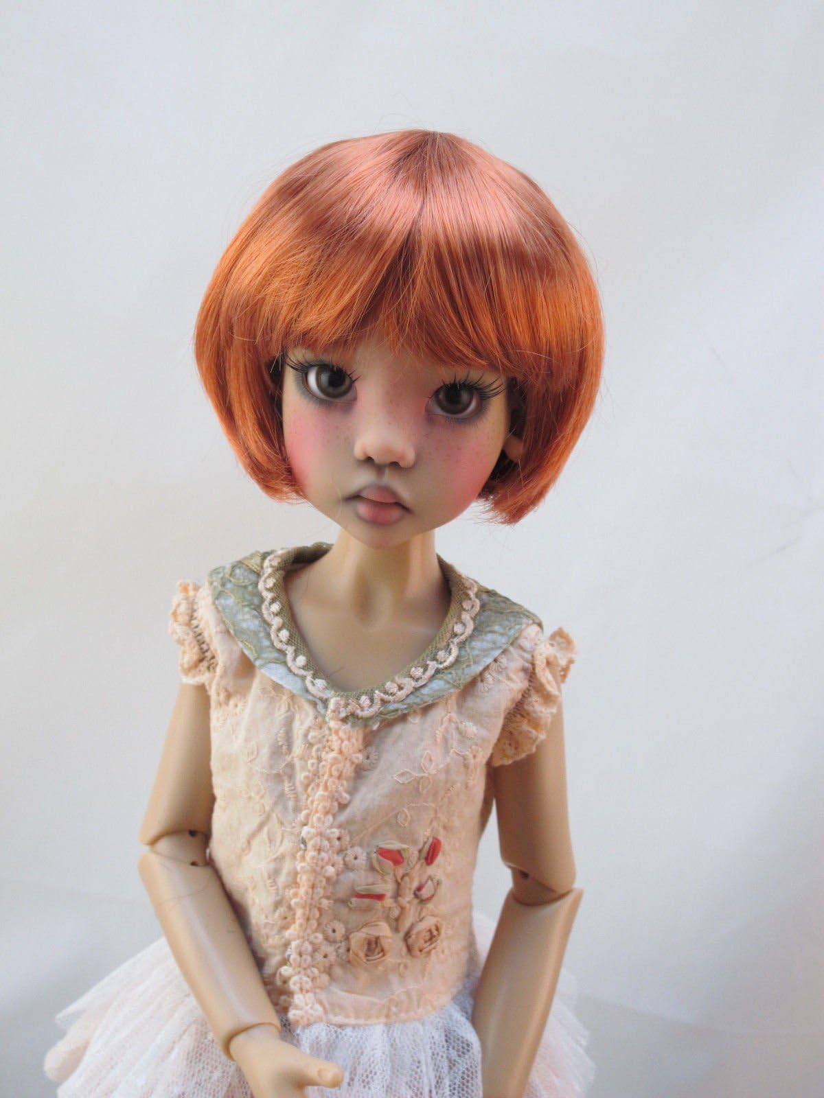 Monique Wigs, Bubbles, 8-9 Carrot Red - Wig Only