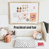 Rowwait 100pcs Heart Shaped Push Pins Pink Red Thumbtacks for Cork Boards Photos view 7