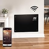 Devola 1.5kW Wifi Smart Glass Panel Heater Black DVPW1500B Lot 20 view 8