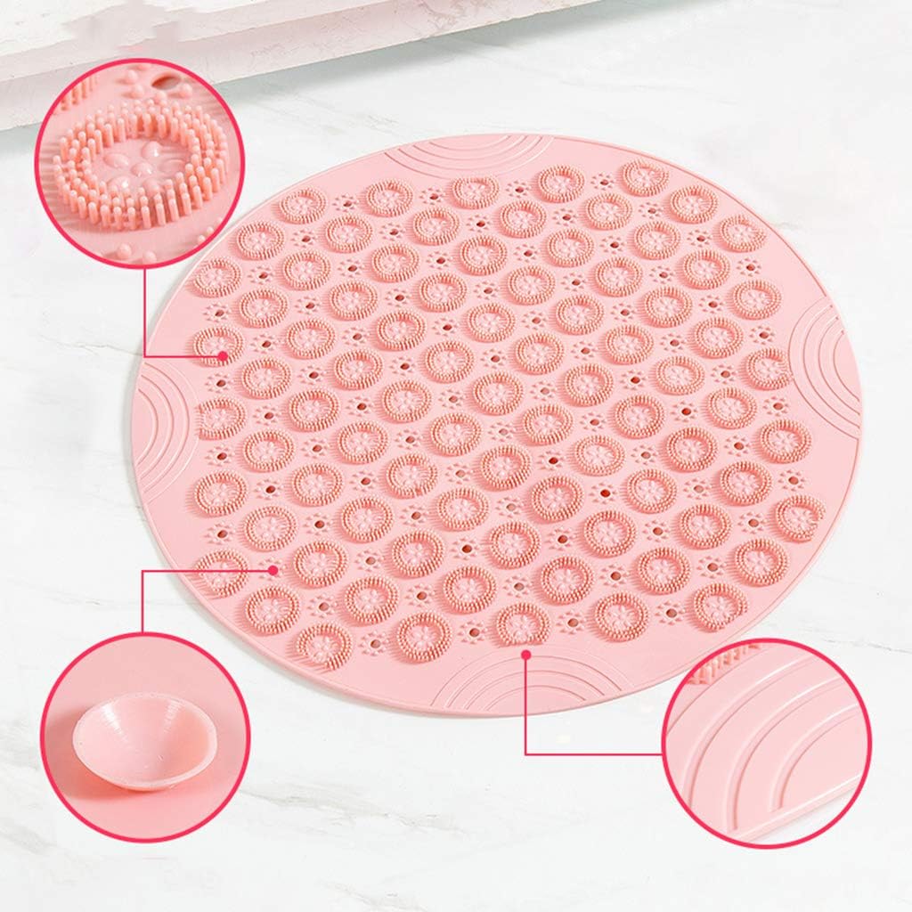 Cuisine Et Maison Lizhaiming Ronde Pvc Anti Derapant Tapis De Bain Pour Douche Chambre Tapis Avec Ventouse Baignoire Tapis Pour Salle De Bains Plusieurs Couleurs Sont Disponibles Bleu Accessoires De Douche Genesis Gs Com