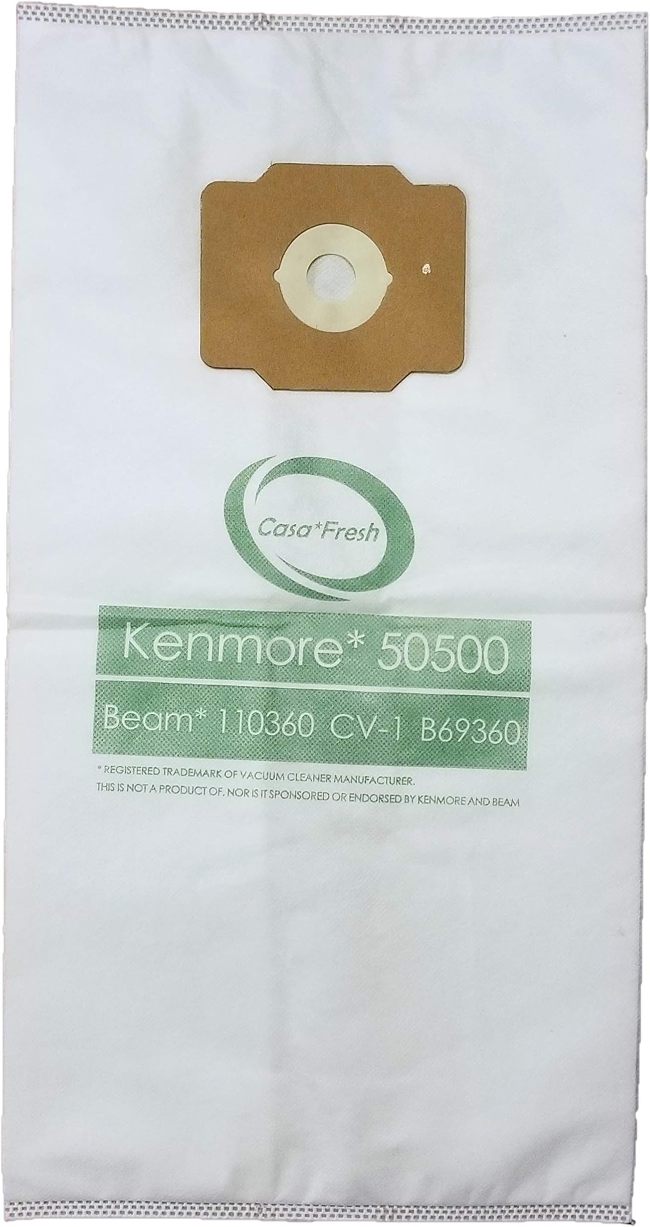 (3) 6 Gallon HEPA Central Vacuum Bags For Beam Eureka Electrolux 110360A, Star-Brute Kenmore 50500 Mastercraft, Frigidaire, Heatilator Nutone Aggresor Astrovac Husky Star-Brute Broan Cyclovac Dynavac