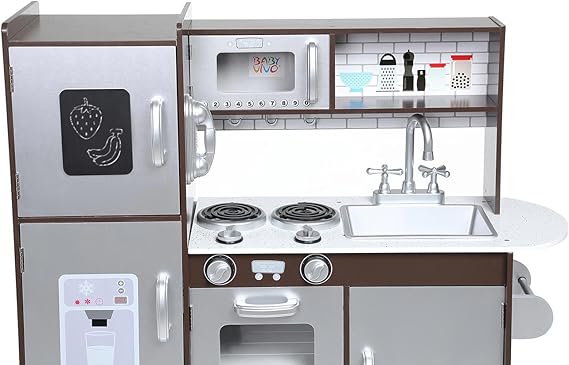baby vivo cocina de juguete de madera