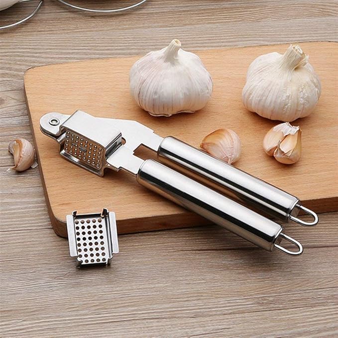 Buy Garlic Press Garlic Crusher Hand Presser Nutcracker Ginger Masher