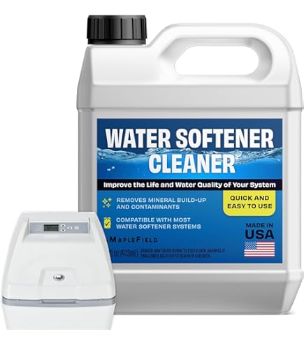 Limpiador Y Ablandador De Agua Res-Up De Clack Corporation (4 Galones) - Para Uso Doméstico Y Comercial, Color Azul