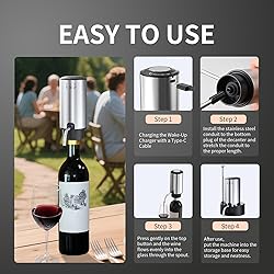 Rechargeable Wine aerator Electric Wine