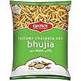 Bikaji Aslee Bikaneri Ratlami Chatpata Sev Bhujia-Spicy Crunchy Gathiya-Vegetarian Snack-Traditional Indian Namkeen-400 gm