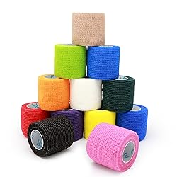 OK TAPE 12 Rolls Self Adhesive Bandage