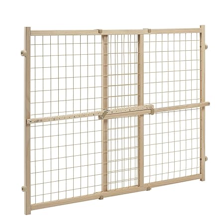 wooden baby gate pressure fit