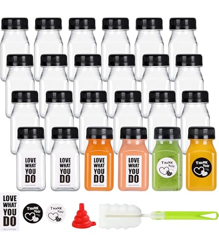 Custom PP Hot Filling Plastic Bottles 450ml 15oz Square Empty Plastic Juice Bottles - Empty