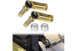 YOUROUR AM133072 Steering Tie Rod Ball Joint Ends,Replaces AM133073,M86977,AM133074,M142815,AM39330,AM100642. Fits for John Deere X465 X475 X485 X495 GX325 GX335 GX345 GX355 F910 F911 F912 F915 F925 F930 F935