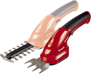 Einhell Akku-Gras- und Strauchschere GC-CG 3,6 Li WT (Sicherheitsschalter, Schnittbreite Grasmesser/Strauchmesser 70/100 mm, werkzeugloser Messerwechsel)