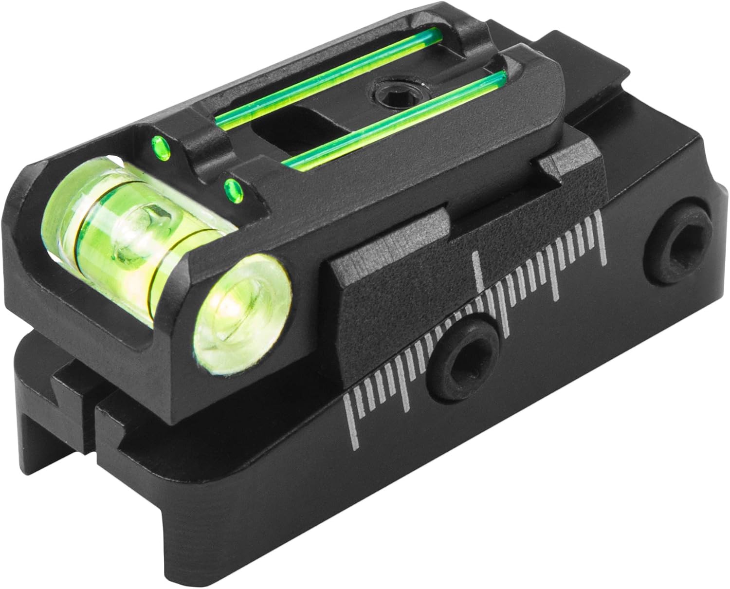 TRUGLO TruPoint Xtreme Universal Shotgun Sights with Luminescent Alignment Level and Elevation Ramp for Ribbed Shotgun : Sports & Outdoors