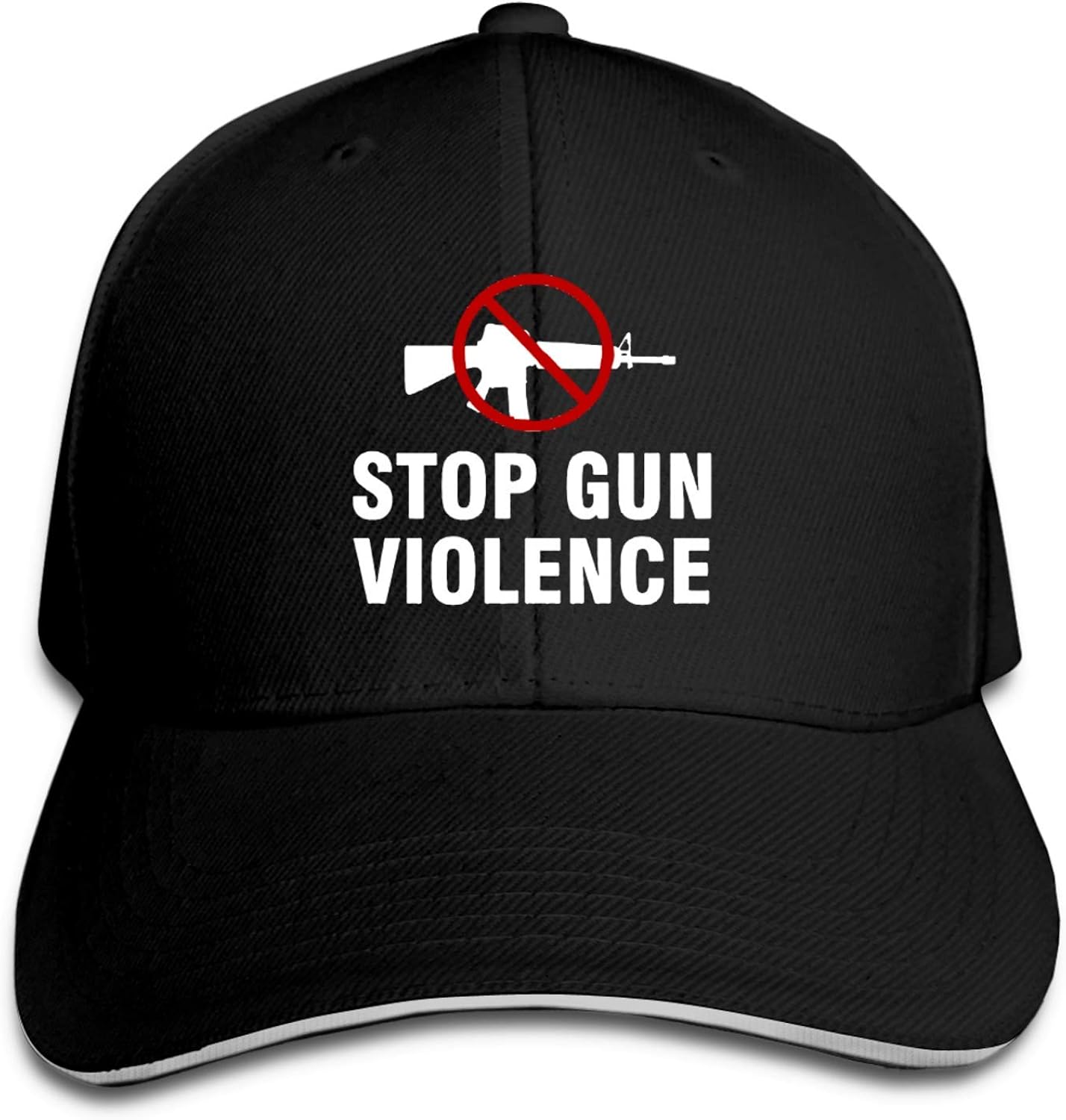 Jopath No More Guns Hat, Stop Gun Violence Baseball Cap Sun Protection