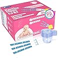 40 Pack Ovulation Tests with Cups, Bulk Ovulation Test Strips for Women, HEAL-CHECK Ovulation Predictor Kit, Accurate Fertility Tests for Home, Individually Wrapped 5mm LH Strips with Cups