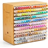 Shuttle Art Marker Organizer, Hold 176 Art Markers, Brush Pens, Pencil Large Holder with 22 Compartments for Home, Classroom, Office Desktop Stationary Storage