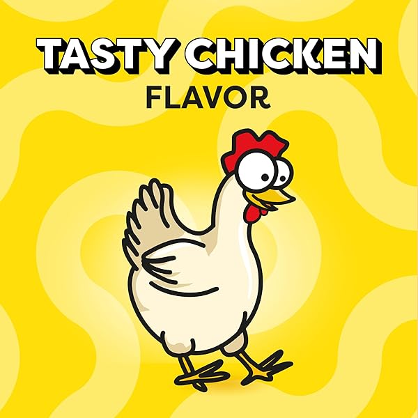 TEMPTATIONS CLASSIC CRUNCHY AND SOFT CAT TREATS TASTY CHICKEN FLAVOR, 48 OUNCE