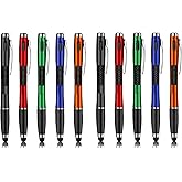5 Pcs Stylus Pens with Light Tip 3-in-1 Multi-Function Capacitive Pen with LED Flashlight for Homes Offices Schools Writing in The Dark (5)