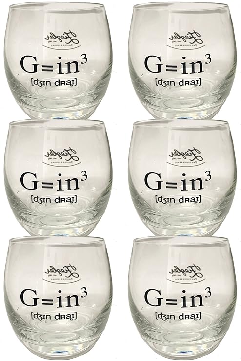 Ziegler G=in3 Glas GinTonic Gläser 6 Stück
