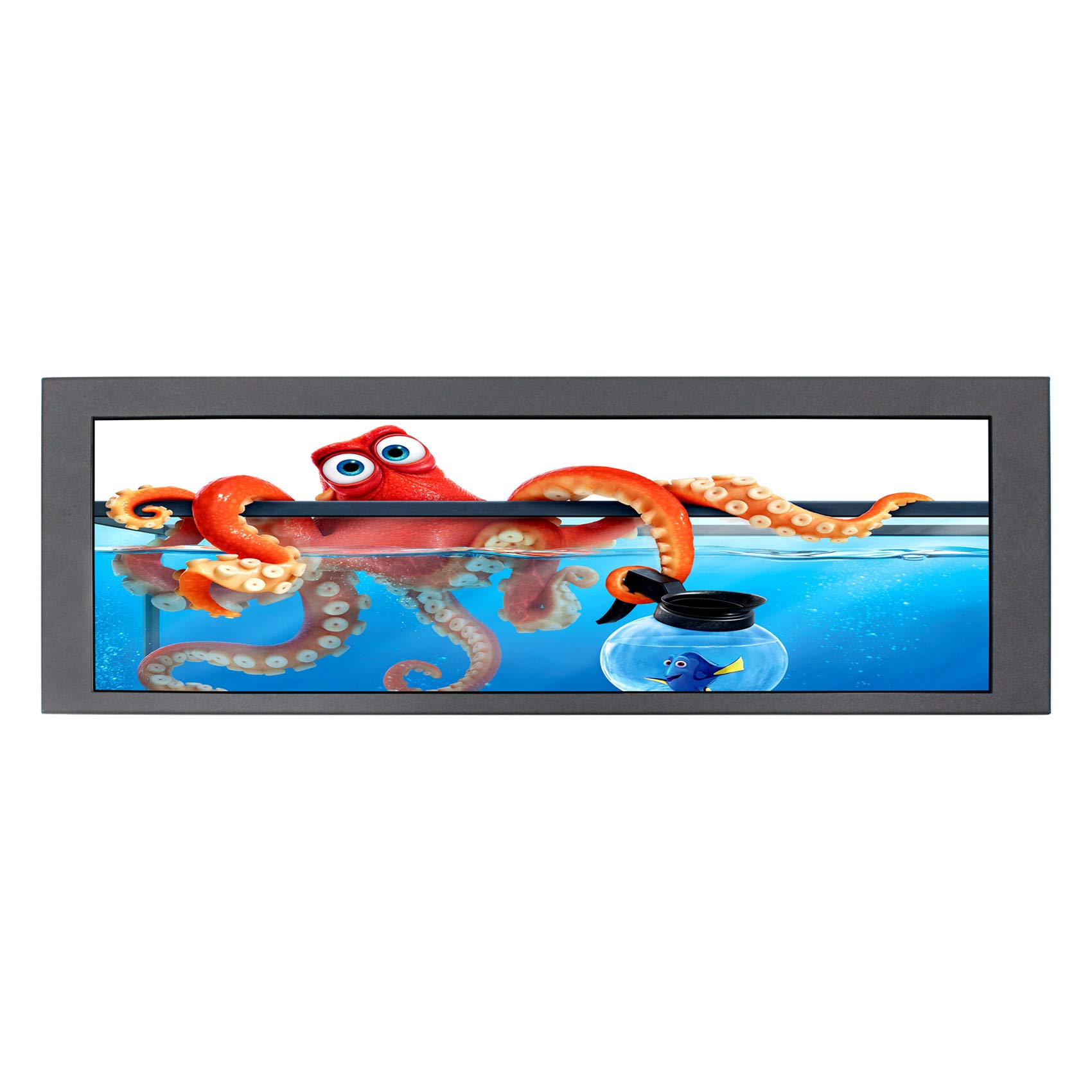 VSDISPLAY 14.9inch 1280x390 LCD Monitor VS149ZJ01,which with Screen LTA149B780F and DVI VGA Input Controller Board M.NT68676, as a bar Display Monitor/Advertising Screen