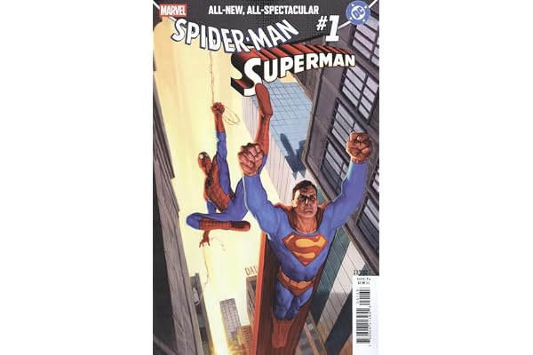 Marvel/DC: Spider-Man/Superman #1X VF/NM ; Marvel comic book | 1:25 Variant E.M. Gist