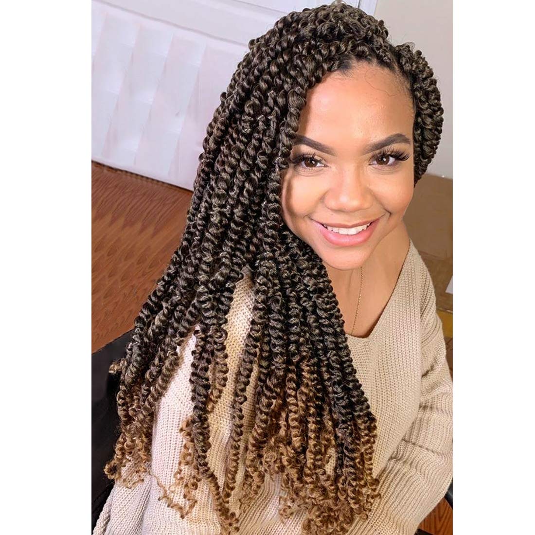 Amazon Com 6pcs Passion Twist Hair 18 Inch Braiding Water Wave
