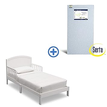 toddler bed using crib mattress