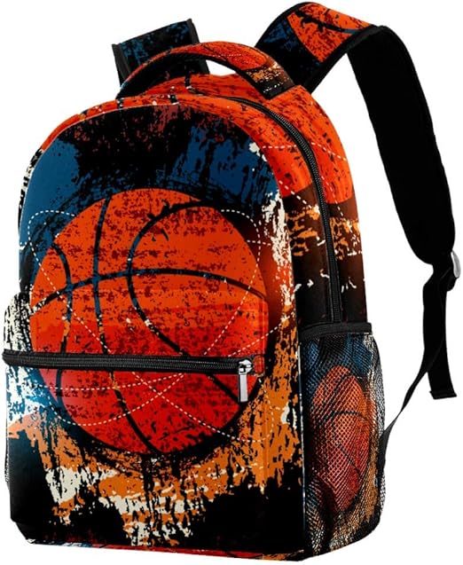 Sports Basketball Backpacks for Girls/Boys Kids School Bags Casual Travel Backpacks for Men