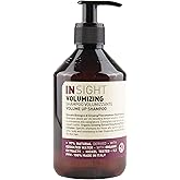 Insight Clean Beauty Volume Up Shampoo for Softer Hair Organic Ginseng Extract, Vegan, 13.5 fl oz